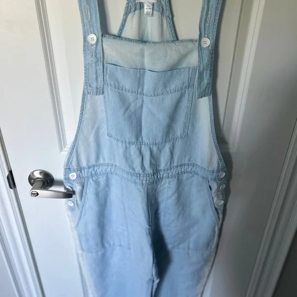 Bella Dahl Chambray Overalls - Picture 4 of 4